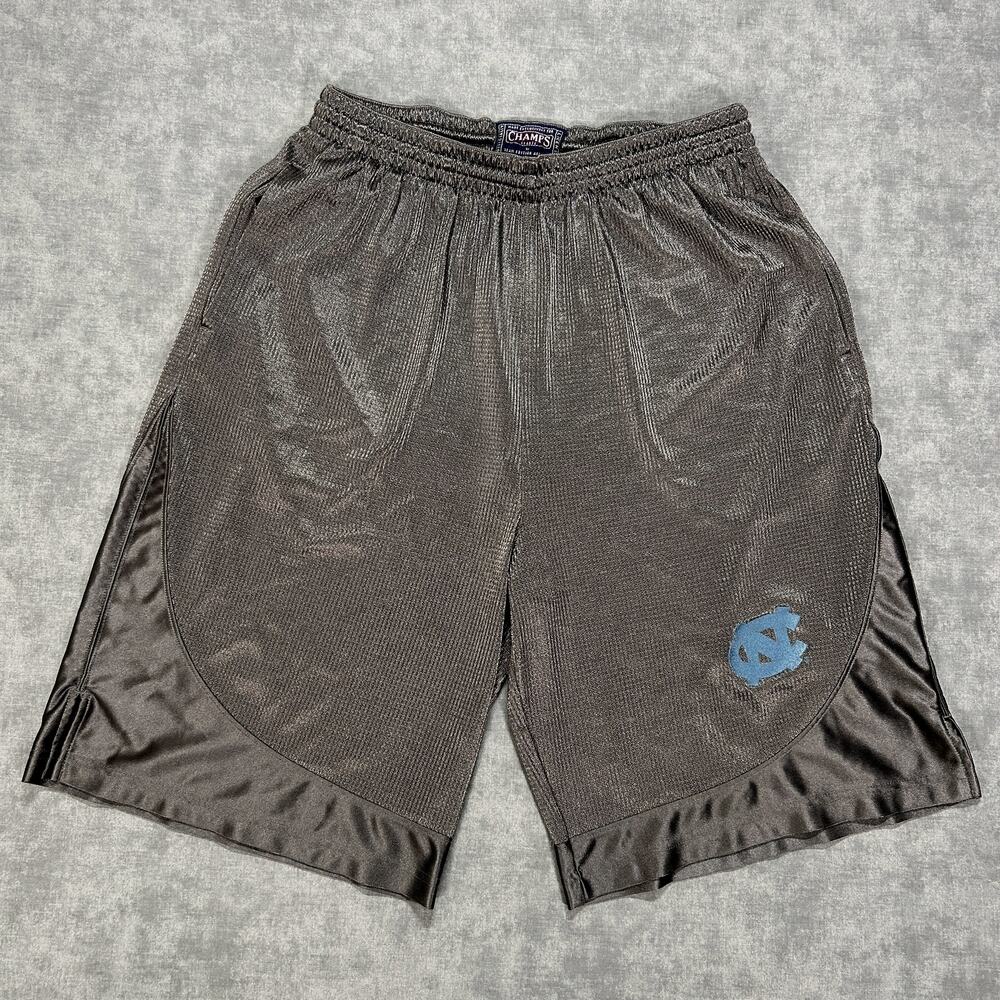 Vintage Y2K Champs Sports North Carolina Tar Heels Dazzle Basketball Shorts LRG